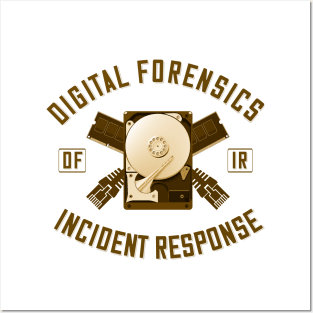 DFIR Hard Drive Posters and Art